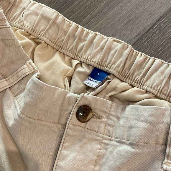Old Navy Cuffed Khakis - Picture 2 of 3